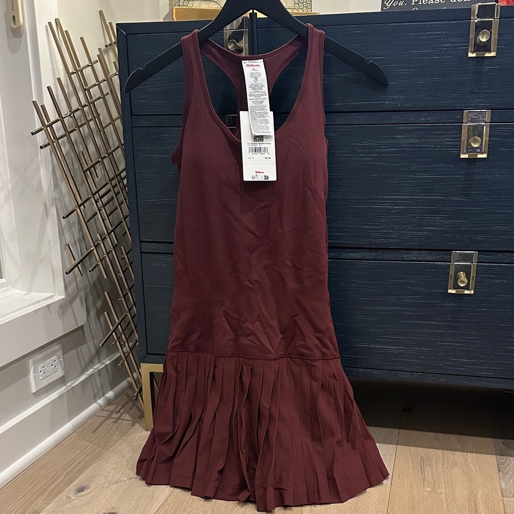 Wilson Racerback Mini Dress in Wine Red
